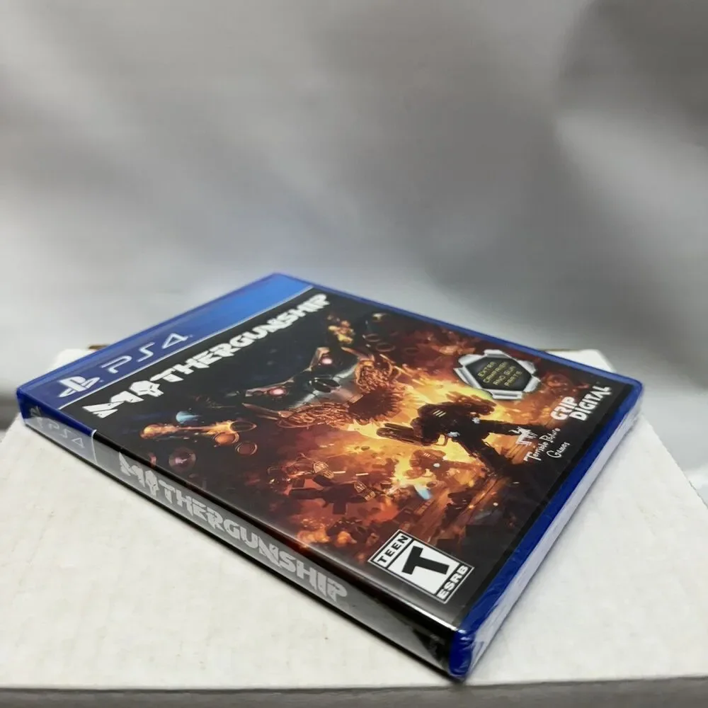 Mothergunship PS4 PlayStation 4 Game Brand New Factory Sealed Extra Content DLC
